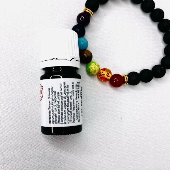 Young Living Essential Oil Digize Vitality 5 ml (1) Chakra Diffuser Bracelets - Picture 3 of 3